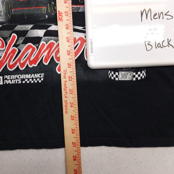 Dale Earnhardt Jr NASCAR Young & Reckless Racing T Shirt Mens Size M Black - Picture 8 of 9